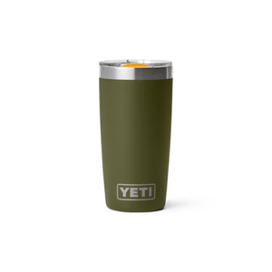 YETI Rambler 10 oz. Tumbler with MagSlider Lid, Olive/King Crab