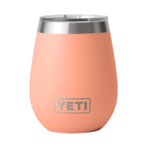 YETI Rambler 10 oz. Wine Tumbler with Magslider Lid, Low Country Peach