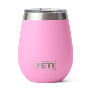 YETI Rambler 10 oz. Wine Tumbler with Magslider Lid, Power Pink