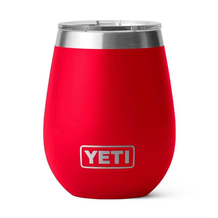 YETI Rambler 10 oz. Wine Tumbler with Magslider Lid, Rescue Red