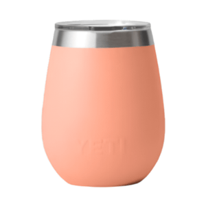 YETI Rambler 10 oz. Wine Tumbler with Magslider Lid, Low Country Peach