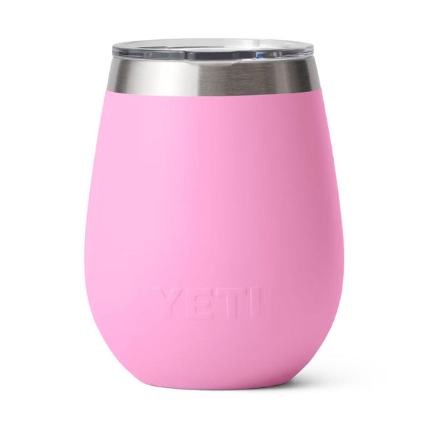 YETI Rambler 10 oz. Wine Tumbler with Magslider Lid, Power Pink