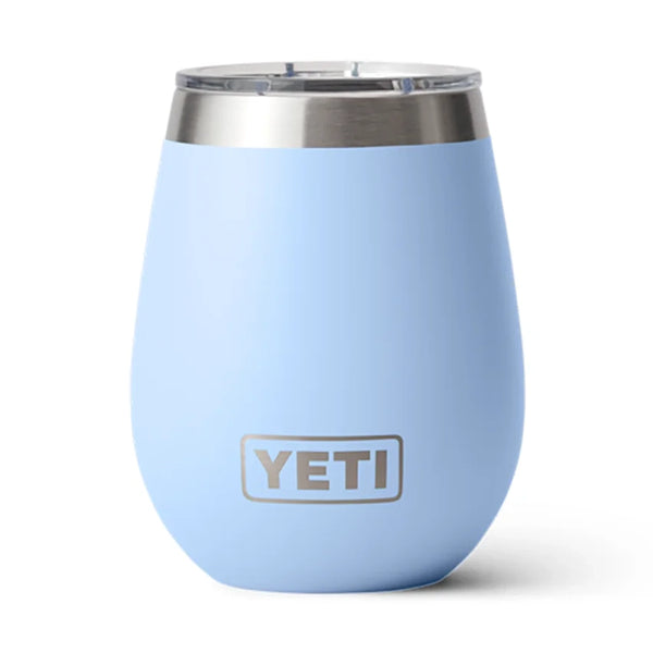 YETI Rambler 10 oz. Wine Tumbler with Magslider Lid, Big Sky Blue