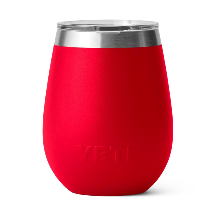YETI Rambler 10 oz. Wine Tumbler with Magslider Lid, Rescue Red