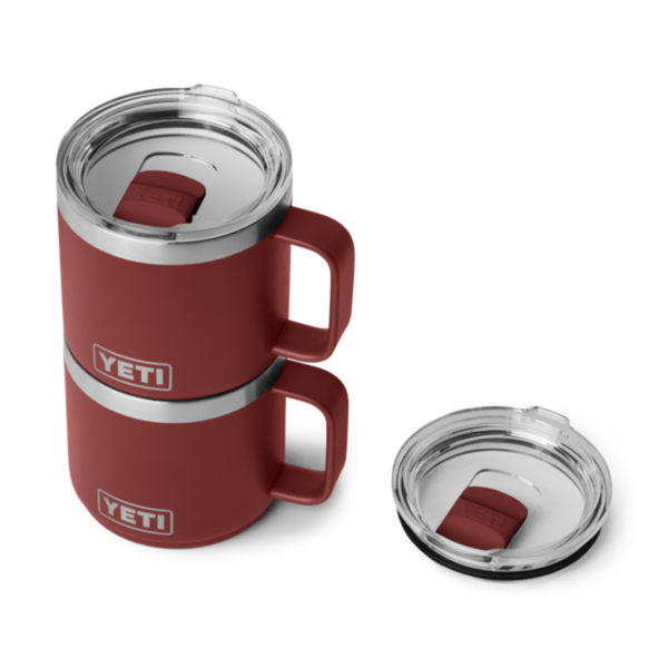 YETI Rambler 14 oz. Ceramic Lined Mug with MagSlider Lid, Stag Red