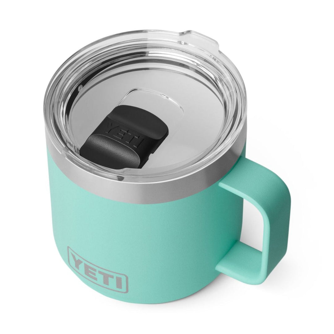YETI Rambler 14 oz. Ceramic Lined Mug with MagSlider Lid, Seafoam