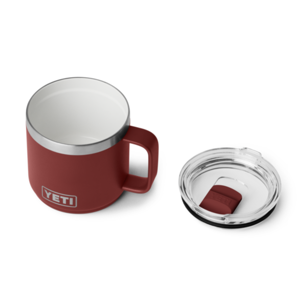YETI Rambler 14 oz. Ceramic Lined Mug with MagSlider Lid, Stag Red
