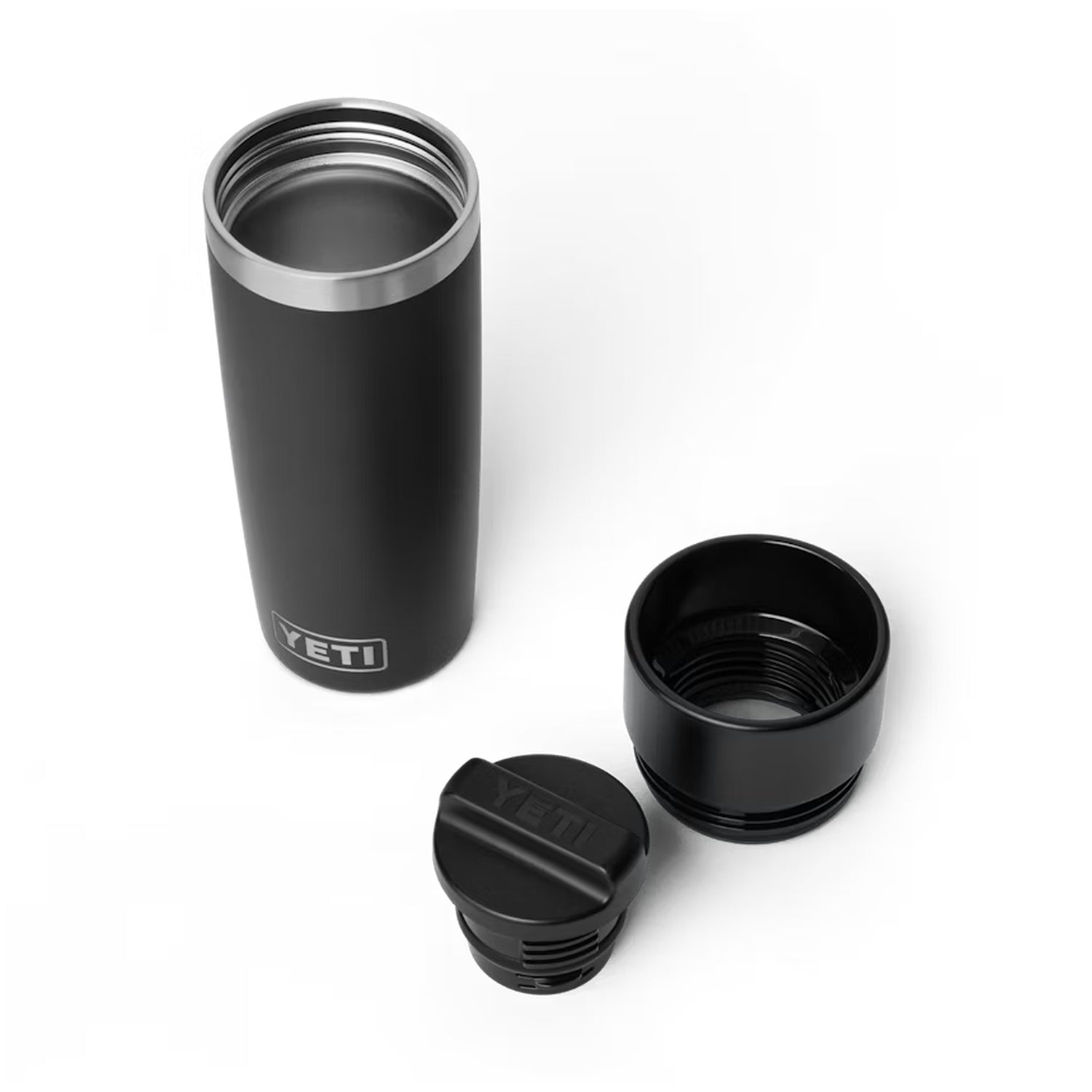 YETI Rambler 16 oz. Bottle with Commuter Cap, Black