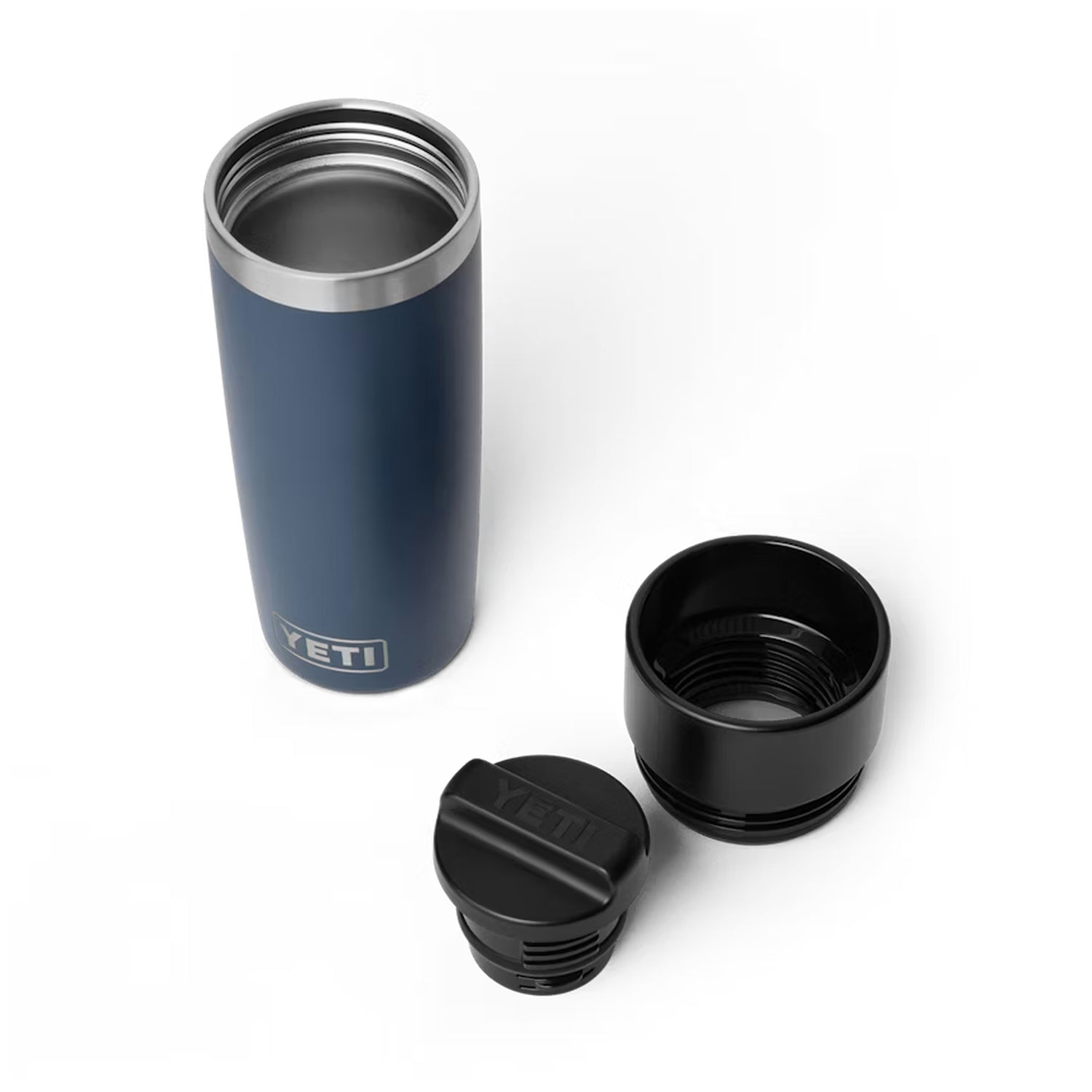 YETI Rambler 16 oz. Bottle with Commuter Cap, Navy