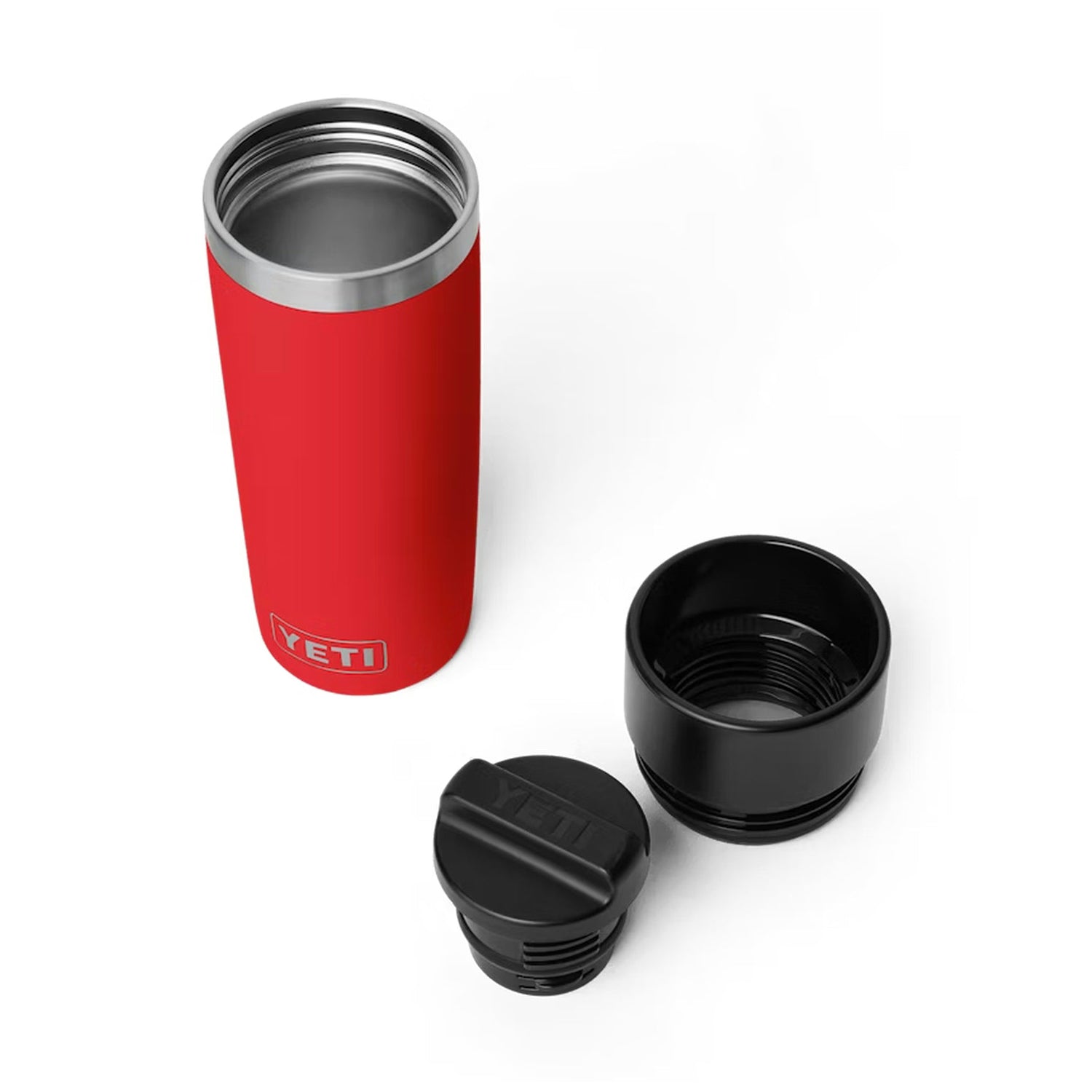 YETI Rambler 16 oz. Bottle with Commuter Cap, Rescue Red