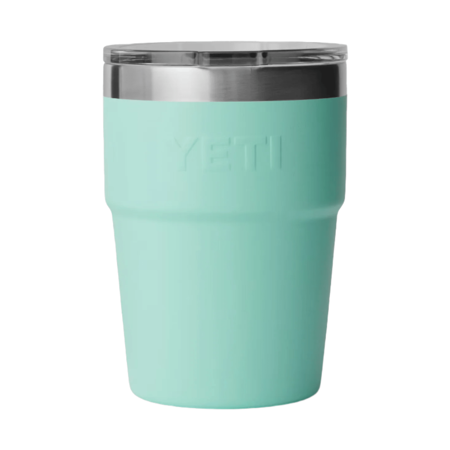 YETI Rambler 16 oz. Stackable Pint Cup with Magslider Lid, Seafoam