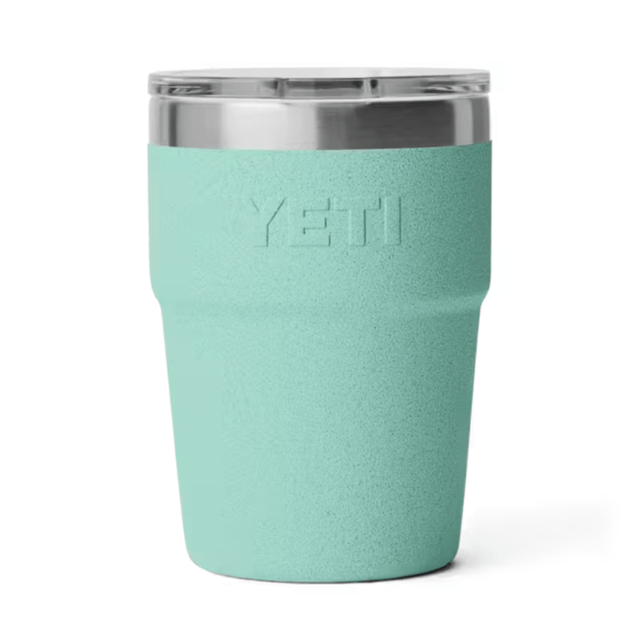 YETI Rambler 16 oz. Stackable Pint Cup with Magslider Lid, Sea Stone