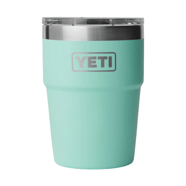 YETI Rambler 16 oz. Stackable Pint Cup with Magslider Lid, Seafoam
