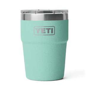 YETI Rambler 16 oz. Stackable Pint Cup with Magslider Lid, Sea Stone