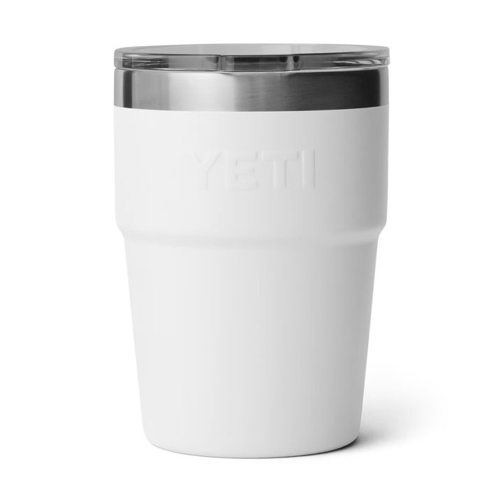 YETI Rambler 16 oz. Stackable Pint Cup with Magslider Lid, White