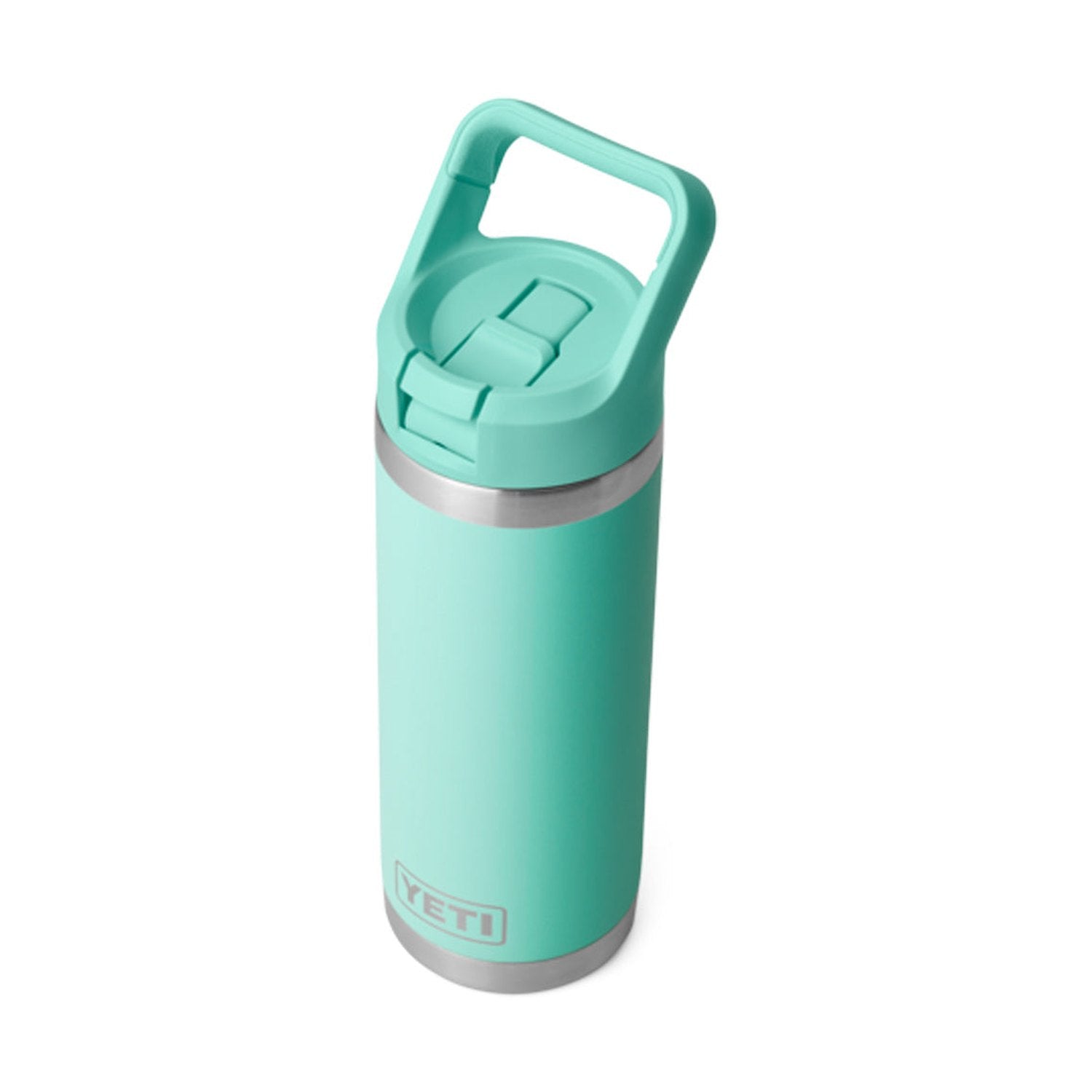 YETI Rambler 18 oz. Bottle With Straw Cap, Seafoam