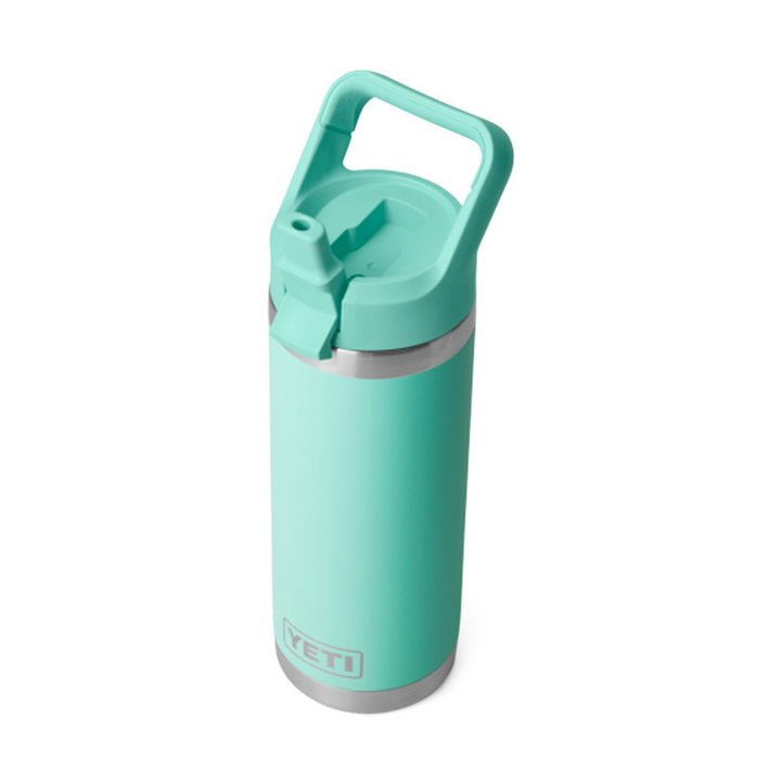 YETI Rambler 18 oz. Bottle With Straw Cap, Seafoam