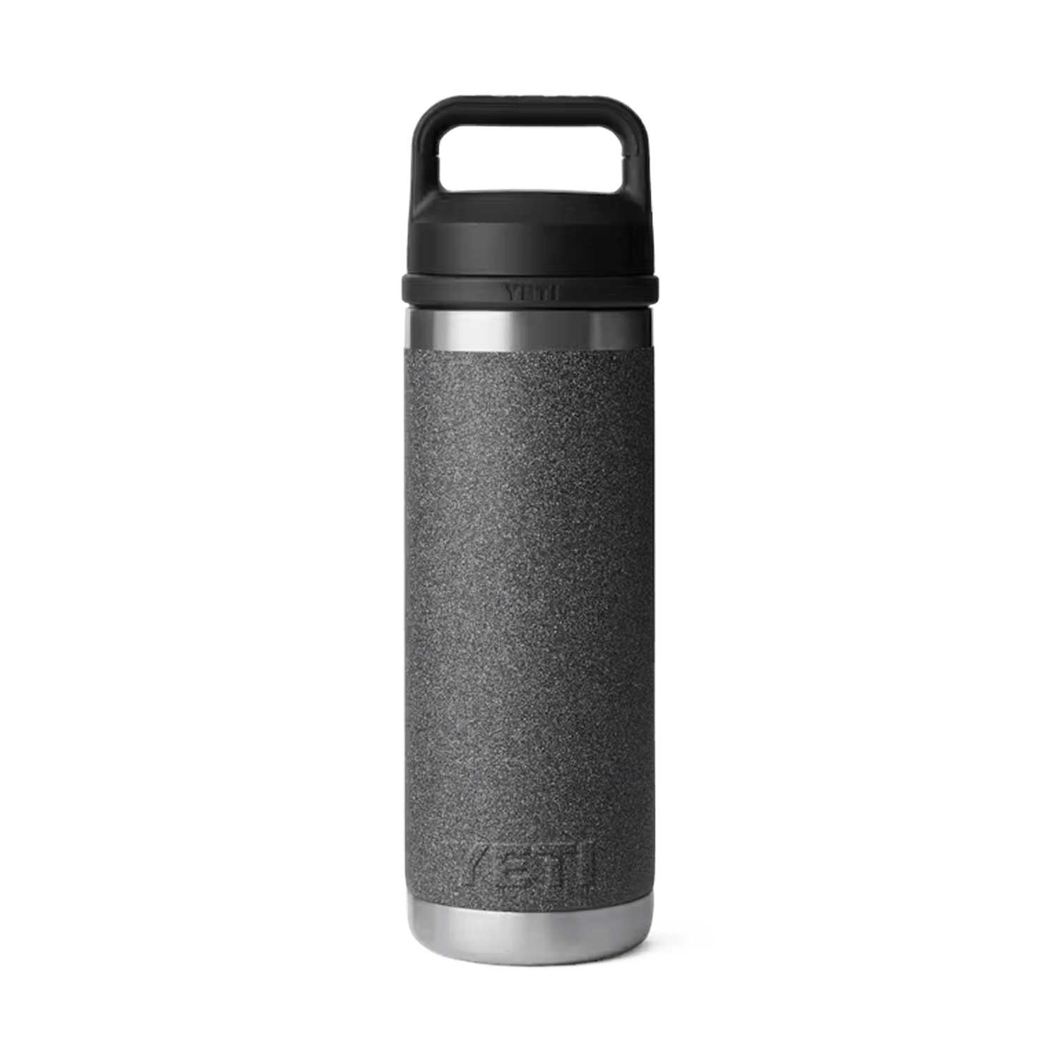 YETI Rambler 18 oz. Bottle with Chug Cap, Black Stone
