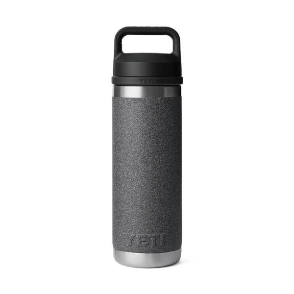 YETI Rambler 18 oz. Bottle with Chug Cap, Black Stone