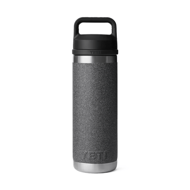 YETI Rambler 18 oz. Bottle with Chug Cap, Black Stone