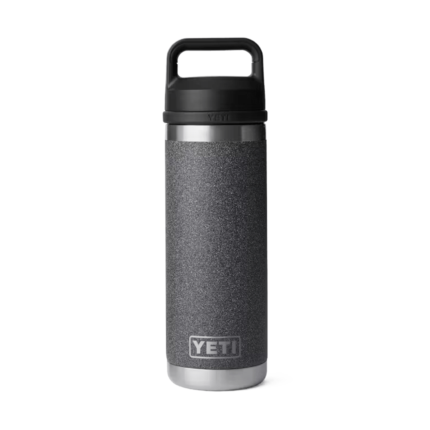 YETI Rambler 18 oz. Bottle with Chug Cap, Black Stone