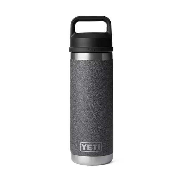 YETI Rambler 18 oz. Bottle with Chug Cap, Black Stone