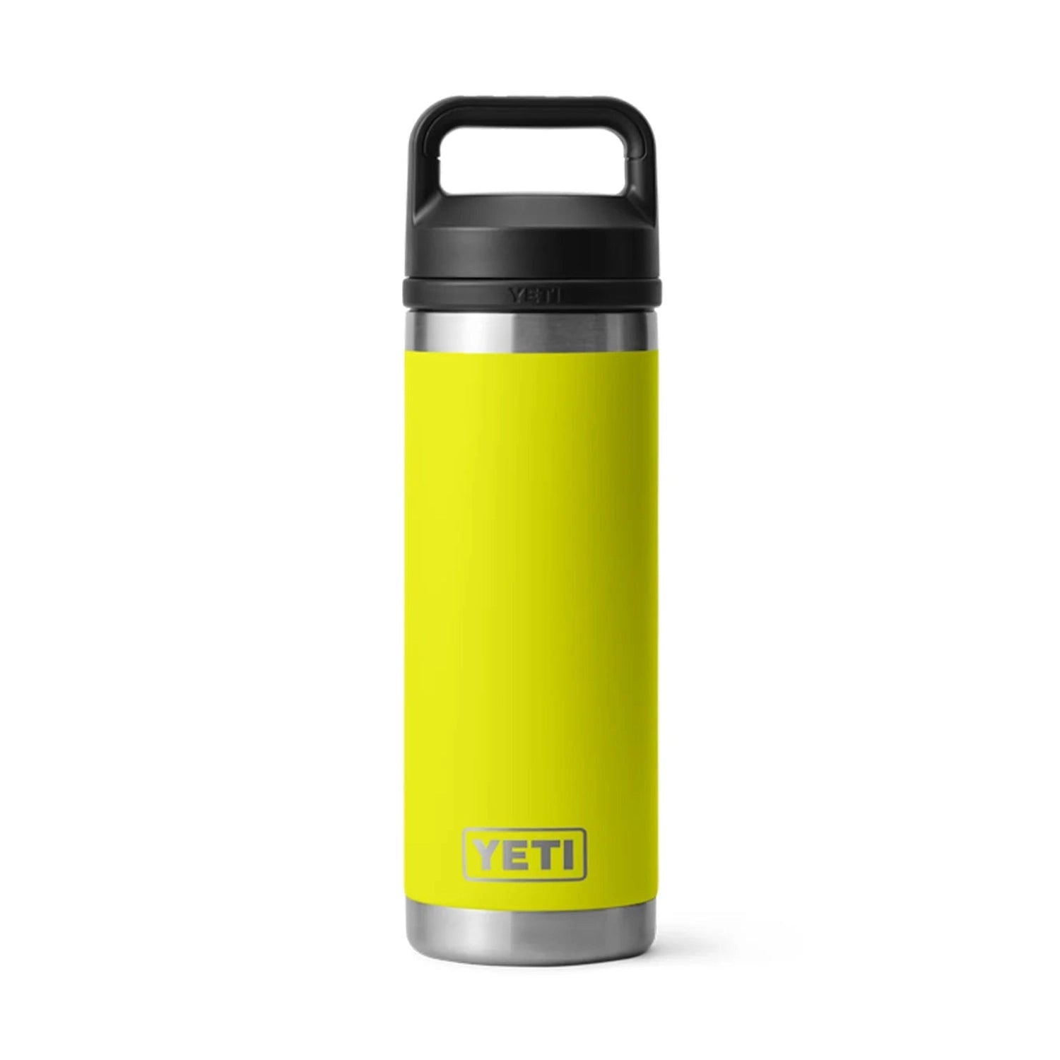 YETI Rambler 18 oz. Bottle with Chug Cap, Firefly Yellow