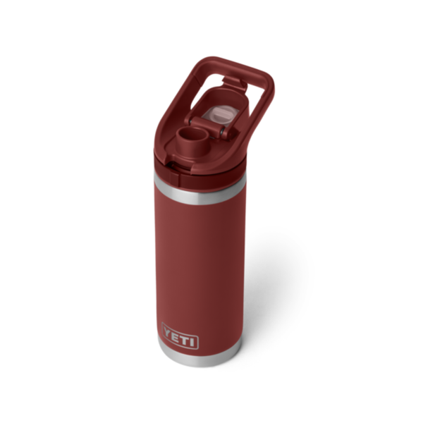 YETI Rambler 18 oz. Bottle with Flip Chug Cap, Stag Red