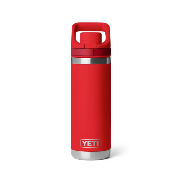 YETI Rambler 18 oz. Bottle with Flip Chug Cap, Rescue Red