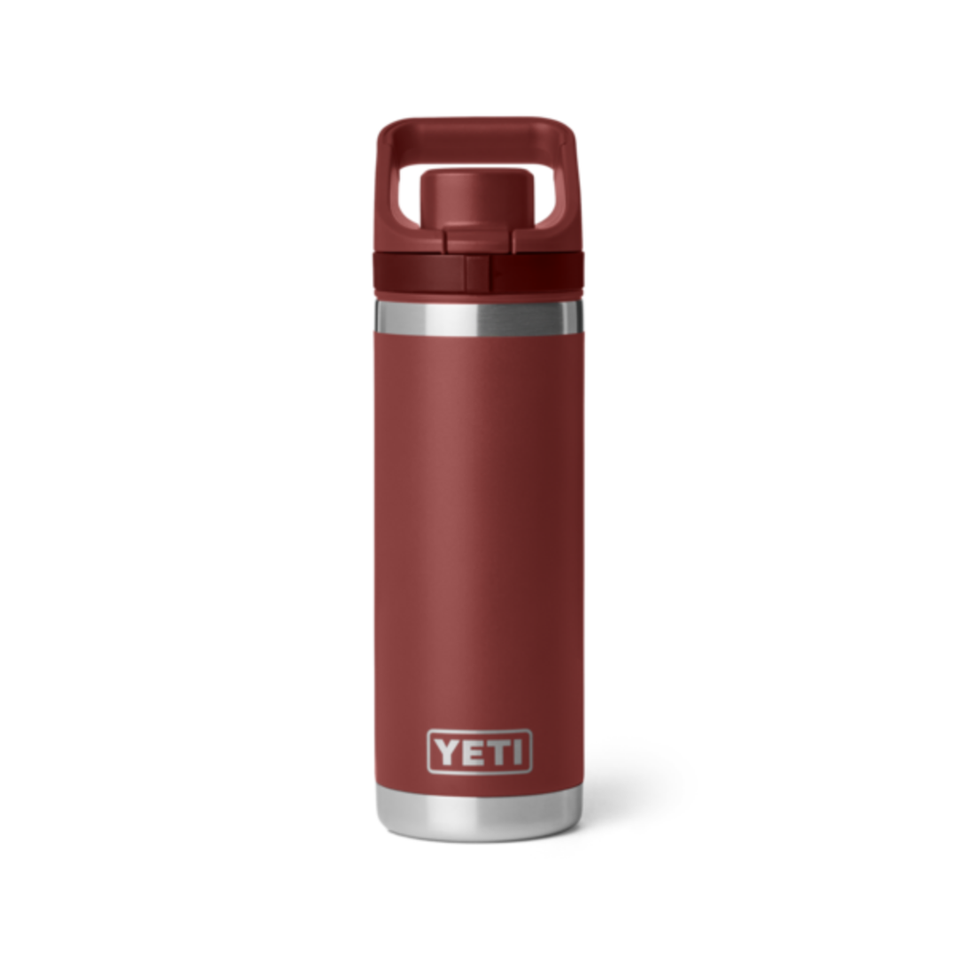 YETI Rambler 18 oz. Bottle with Flip Chug Cap, Stag Red
