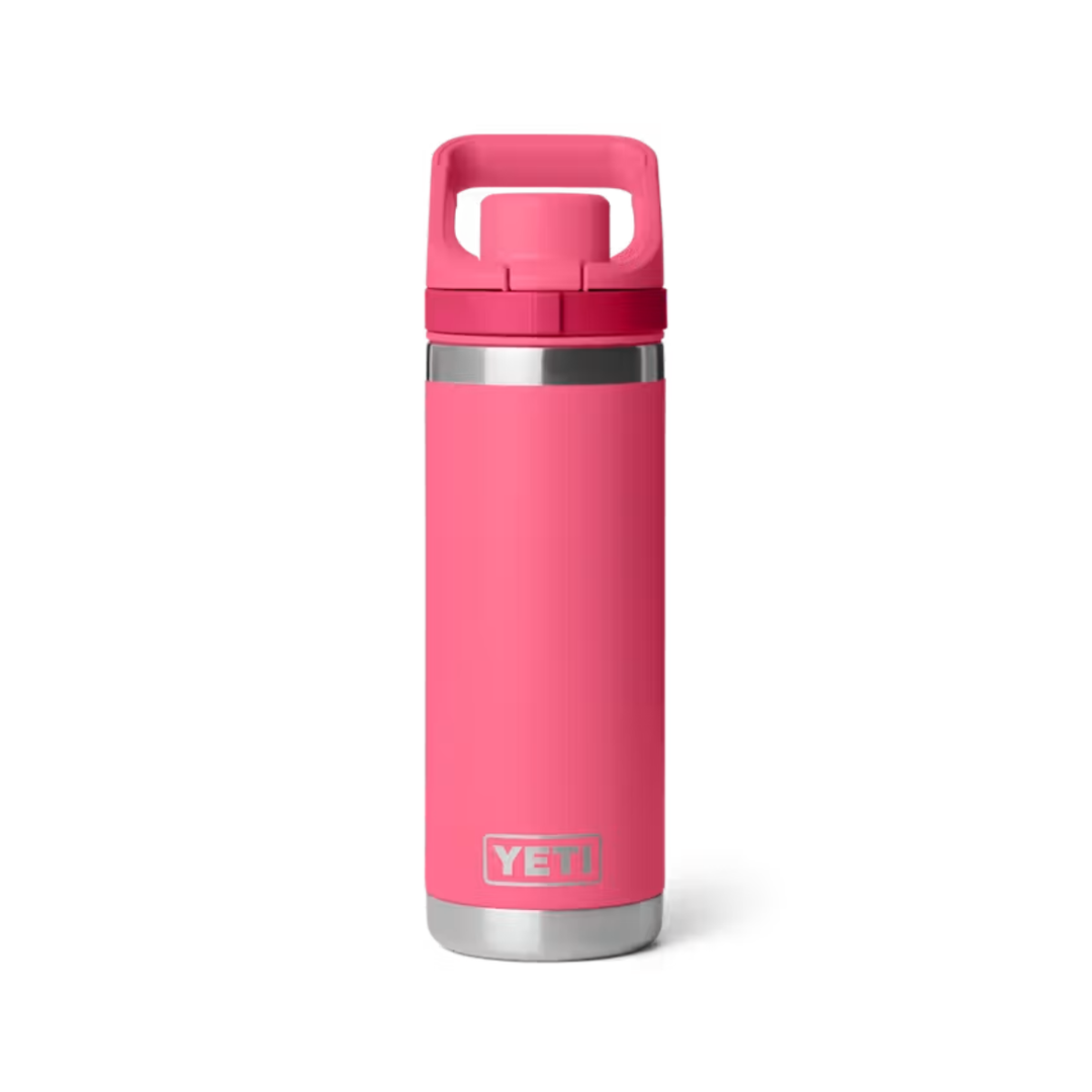 YETI Rambler 18 oz. Bottle with Flip Chug Cap, Tropical Pink