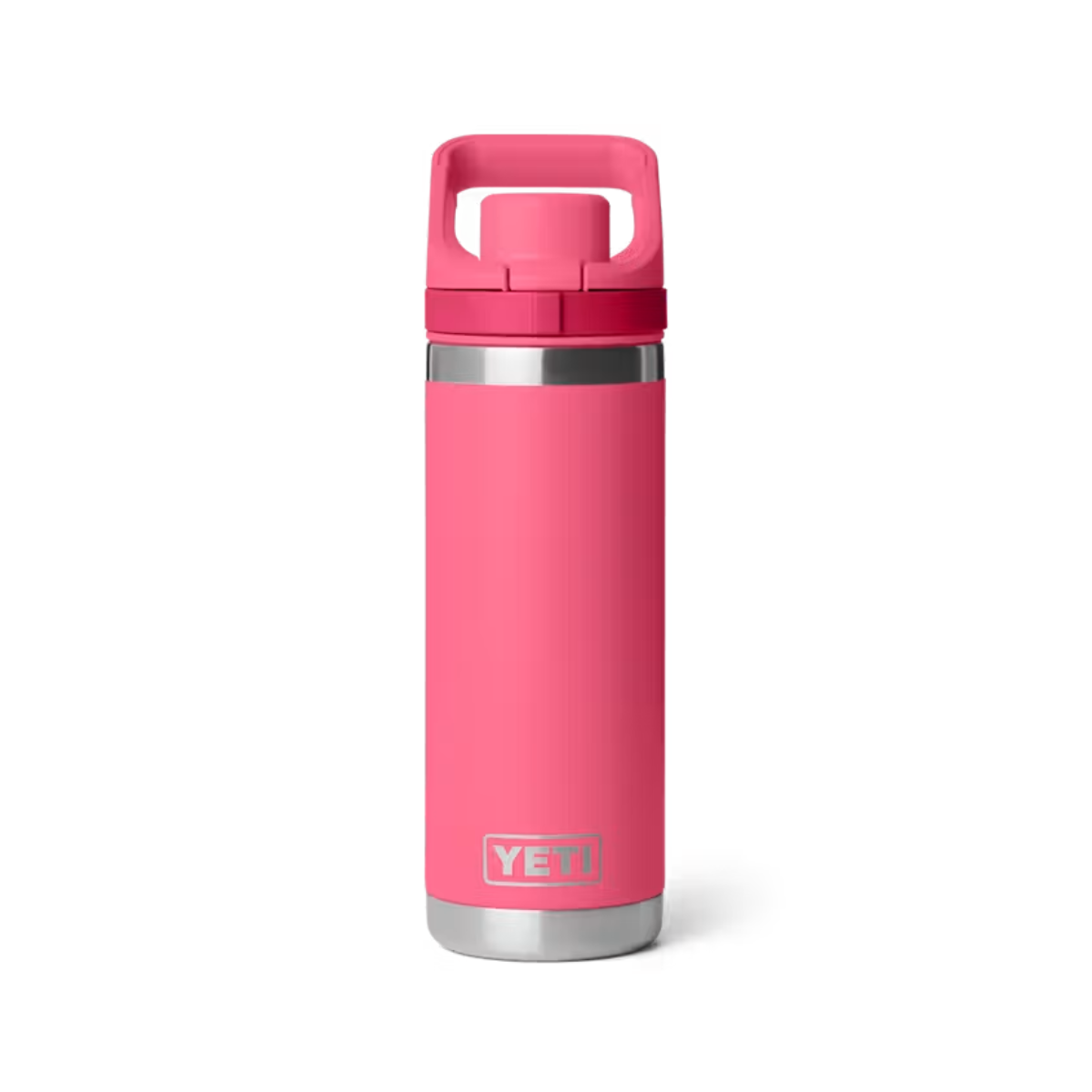 YETI Rambler 18 oz. Bottle with Flip Chug Cap, Tropical Pink