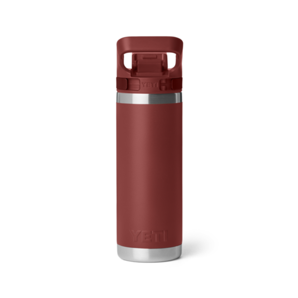 YETI Rambler 18 oz. Bottle with Flip Chug Cap, Stag Red