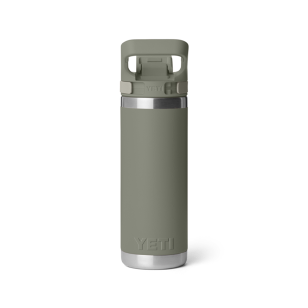 YETI Rambler 18 oz. Bottle with Flip Chug Cap, Pampa Green