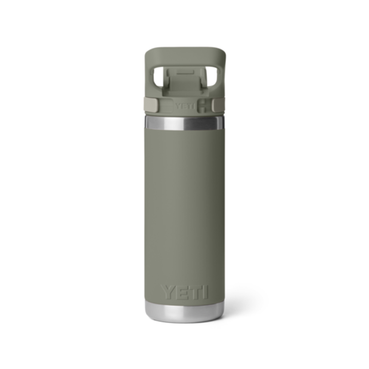 YETI Rambler 18 oz. Bottle with Flip Chug Cap, Pampa Green