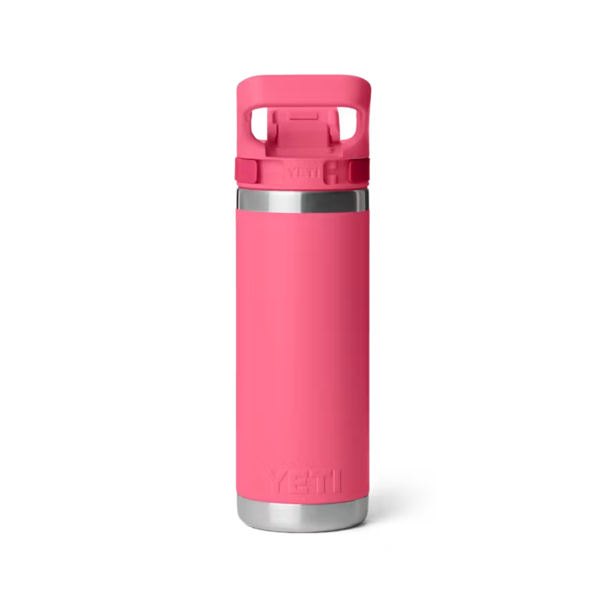 YETI Rambler 18 oz. Bottle with Flip Chug Cap, Tropical Pink
