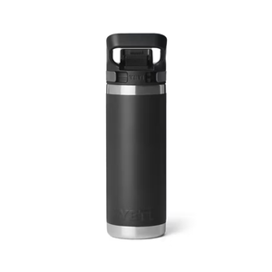 YETI Rambler 18 oz. Bottle with Flip Chug Cap, Black