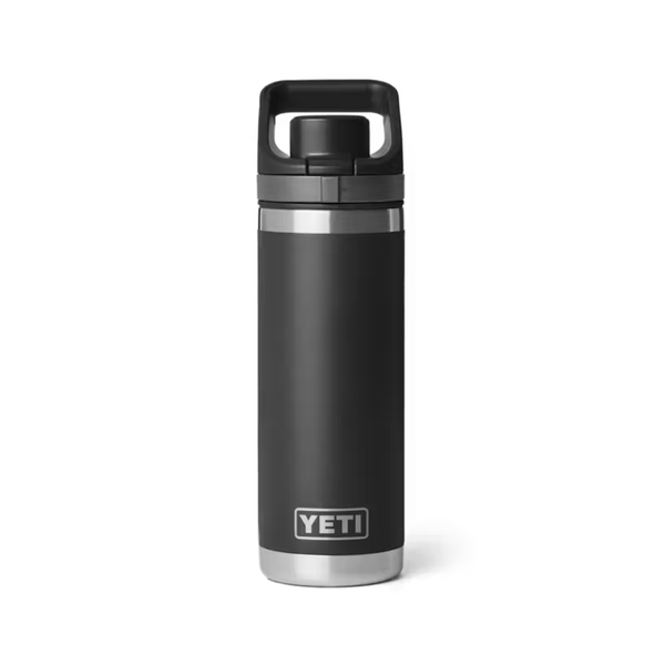YETI Rambler 18 oz. Bottle with Flip Chug Cap, Black