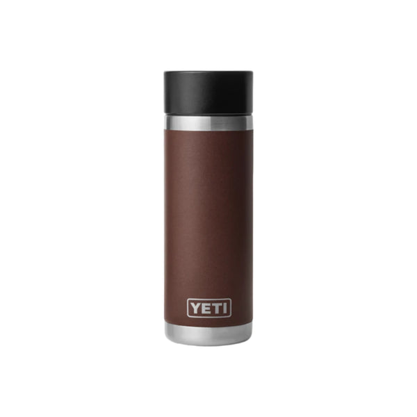 YETI Rambler 18oz. Bottle with Hot Shot Cap, Wetlands Brown