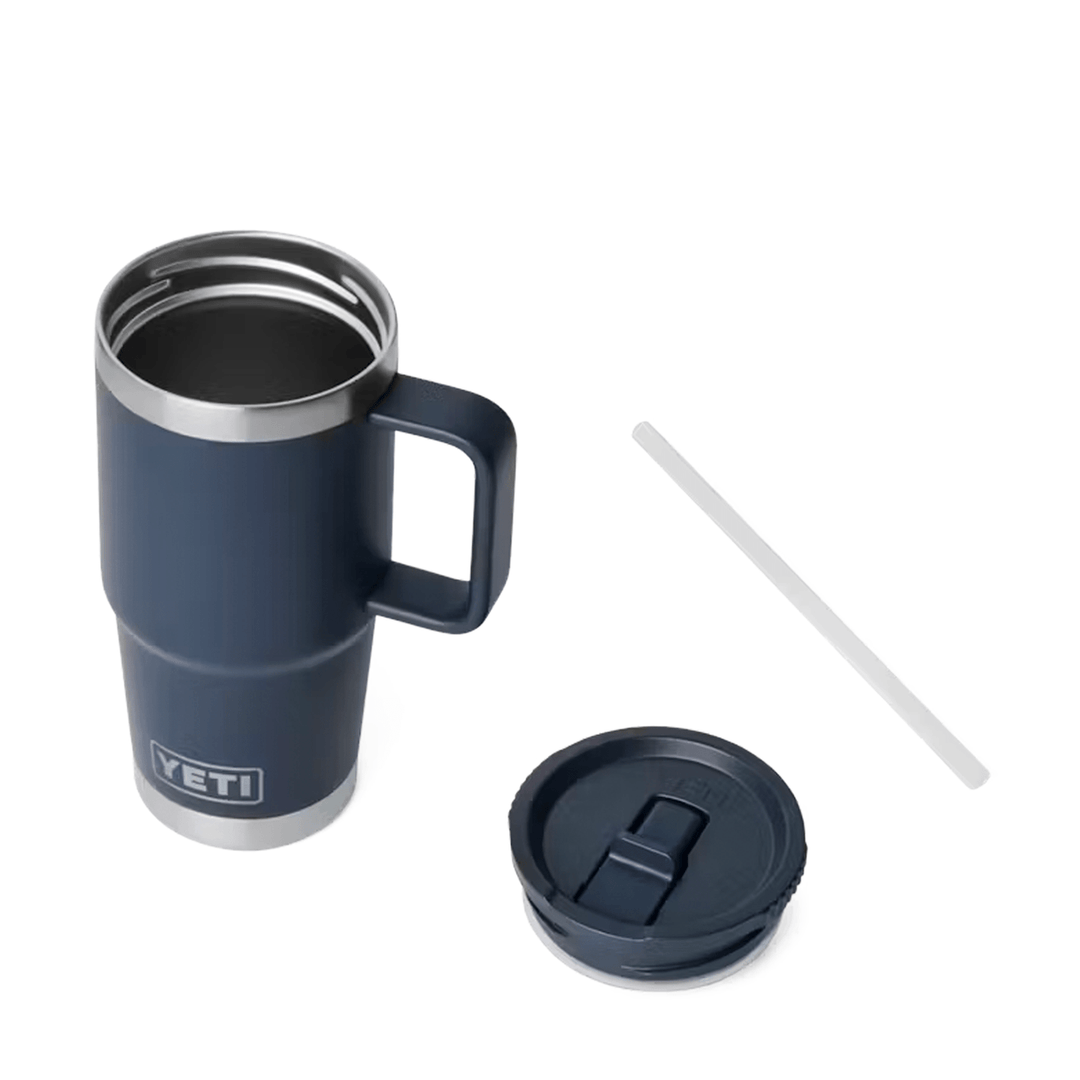 YETI Rambler 20 oz. Mug With Straw Lid, Navy