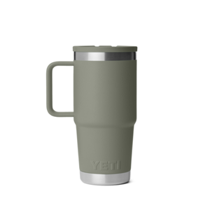 YETI Rambler 20 oz. Mug With Straw Lid, Pampa Green