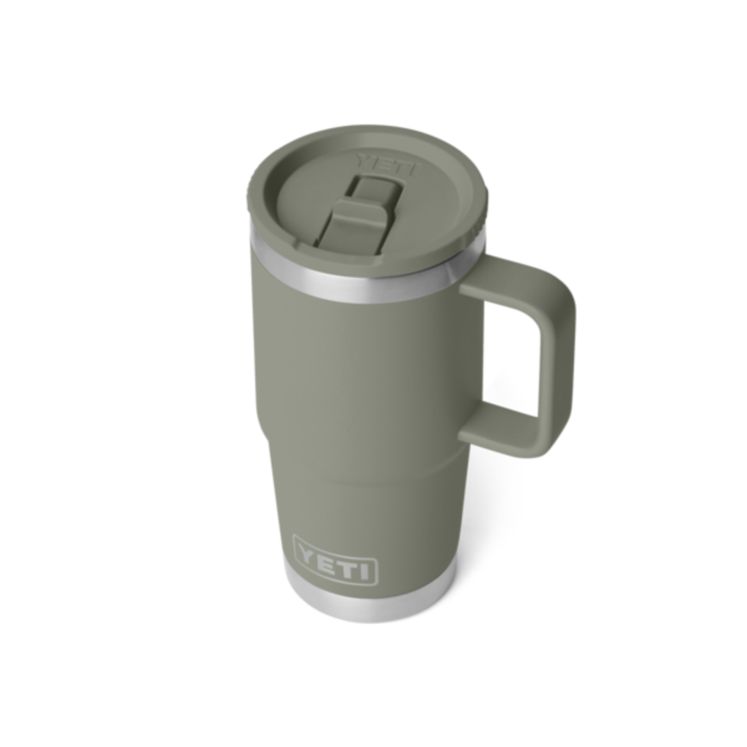 YETI Rambler 20 oz. Mug With Straw Lid, Pampa Green