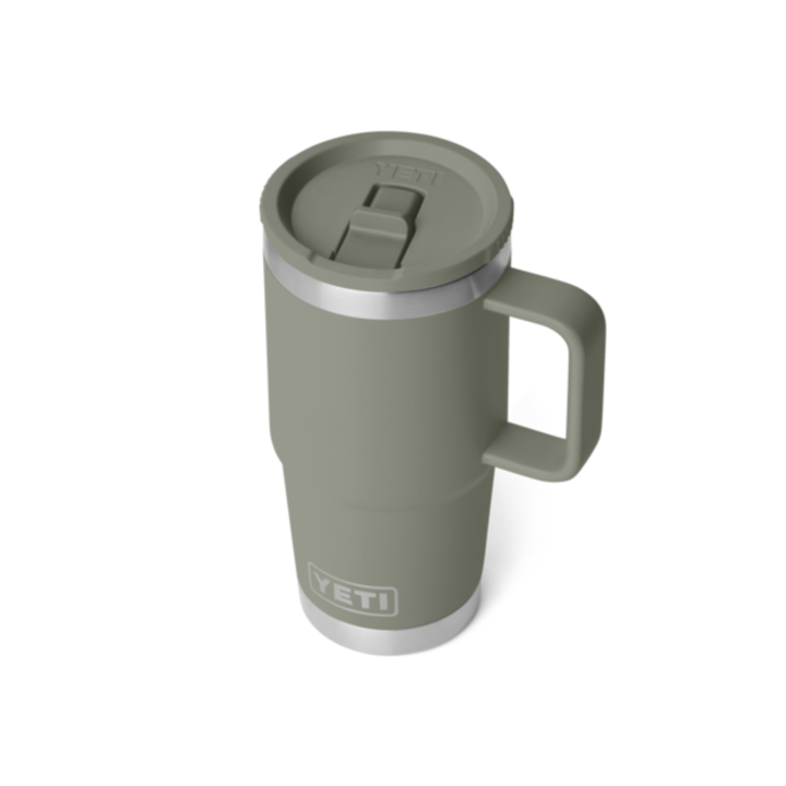 YETI Rambler 20 oz. Mug With Straw Lid, Pampa Green