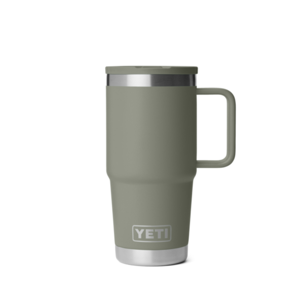 YETI Rambler 20 oz. Mug With Straw Lid, Pampa Green