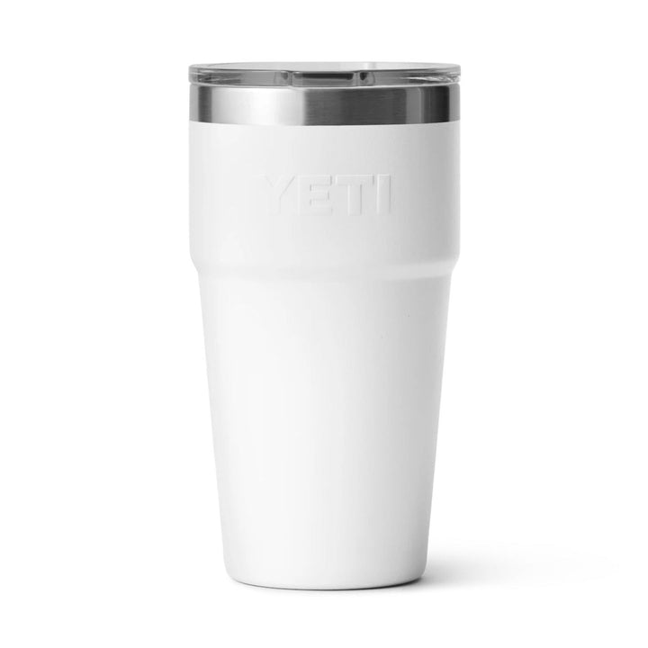 YETI Rambler 20 oz. Stackable Cup with Magslider Lid, White
