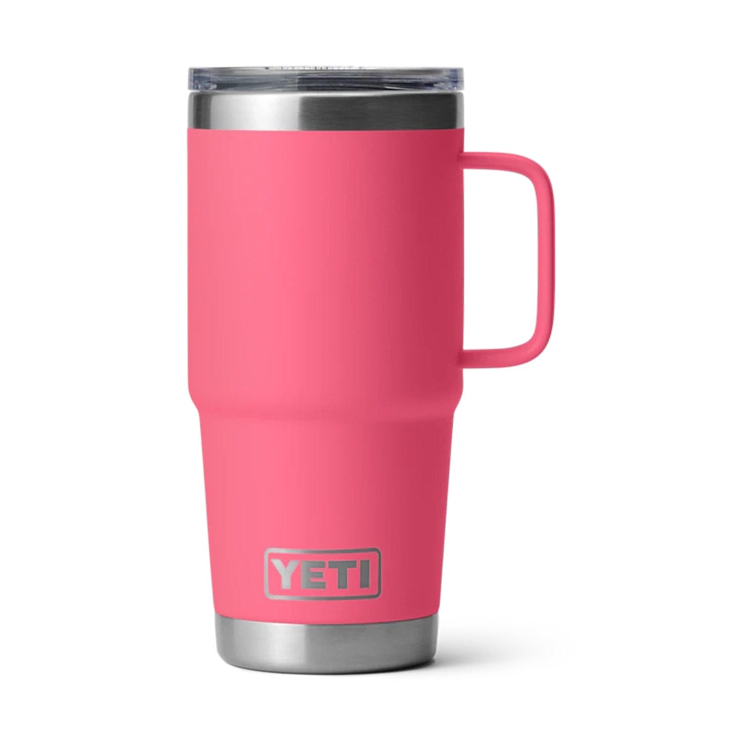 YETI Rambler 20 oz. Travel Mug, Tropical Pink