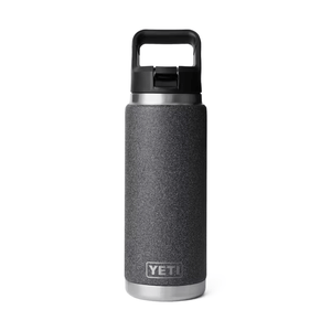 YETI Rambler 26 oz. Bottle With Straw Cap, Black Stone