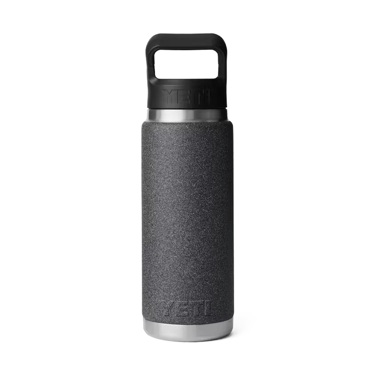 YETI Rambler 26 oz. Bottle With Straw Cap, Black Stone