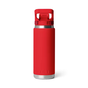 YETI Rambler 26 oz. Bottle with Flip Chug Cap, Rescue Red