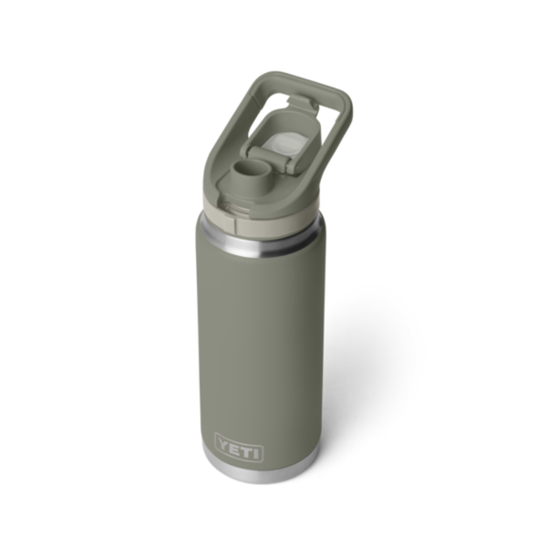 YETI Rambler 26 oz. Bottle with Flip Chug Cap, Pampa Green